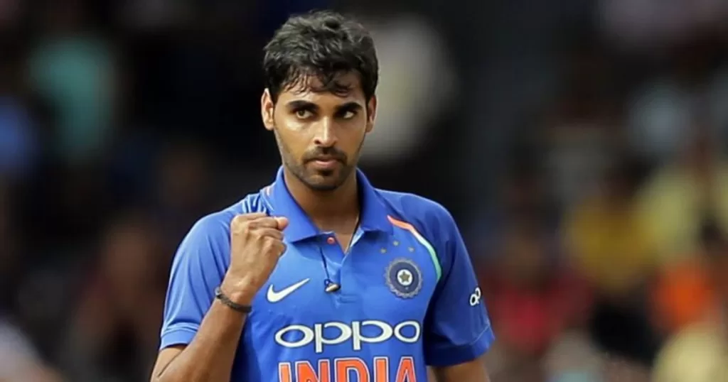 Bhuvneshwar Kumar Biography Bhuvneshwar Kumar bowling during an international cricket match