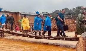 Wayanad landslide survivors returning to their looted homes