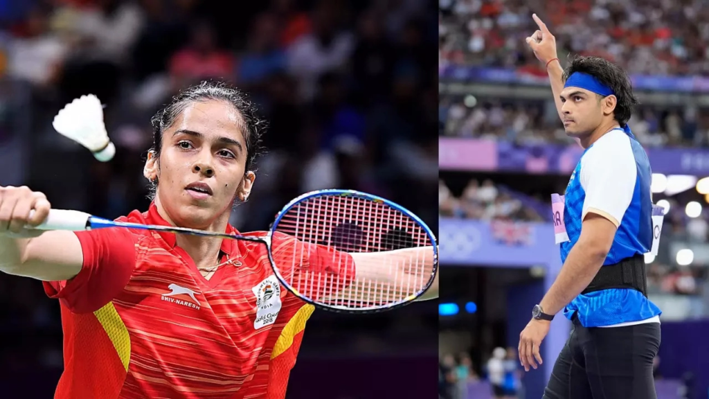 Saina Nehwal Neeraj Chopra Controversy