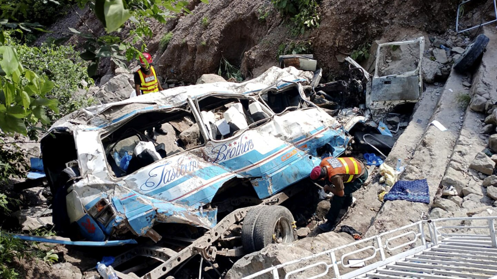 Bus Accident in Pakistan