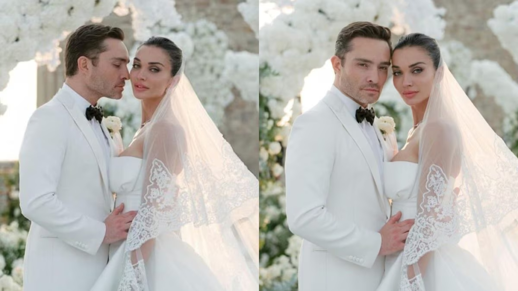 Amy Jackson Ed Westwick Wedding