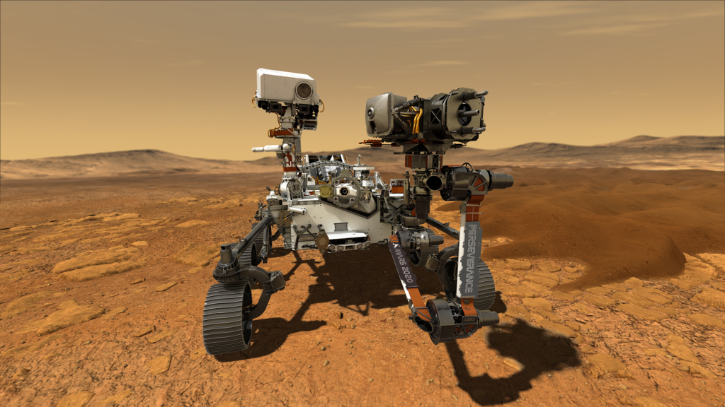 Perseverance Rover Mars Ascent