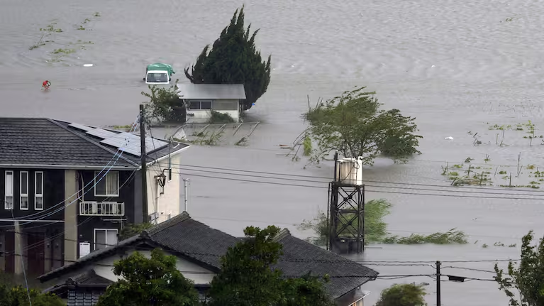 Typhoon Shanshan Japan August 2024