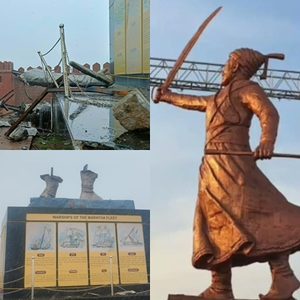 Shivaji Maharaj statue collapse