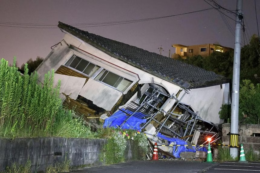 Japanese emergency services prepare for potential aftershocks following the Japan Megaquake Warning 2024.