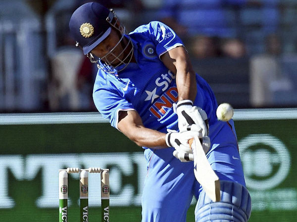 MS Dhoni batting technique