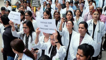 Kolkata doctors protest