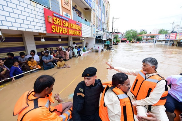 Vijayawada floods 2024