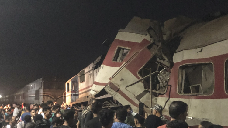 Egypt train collision
