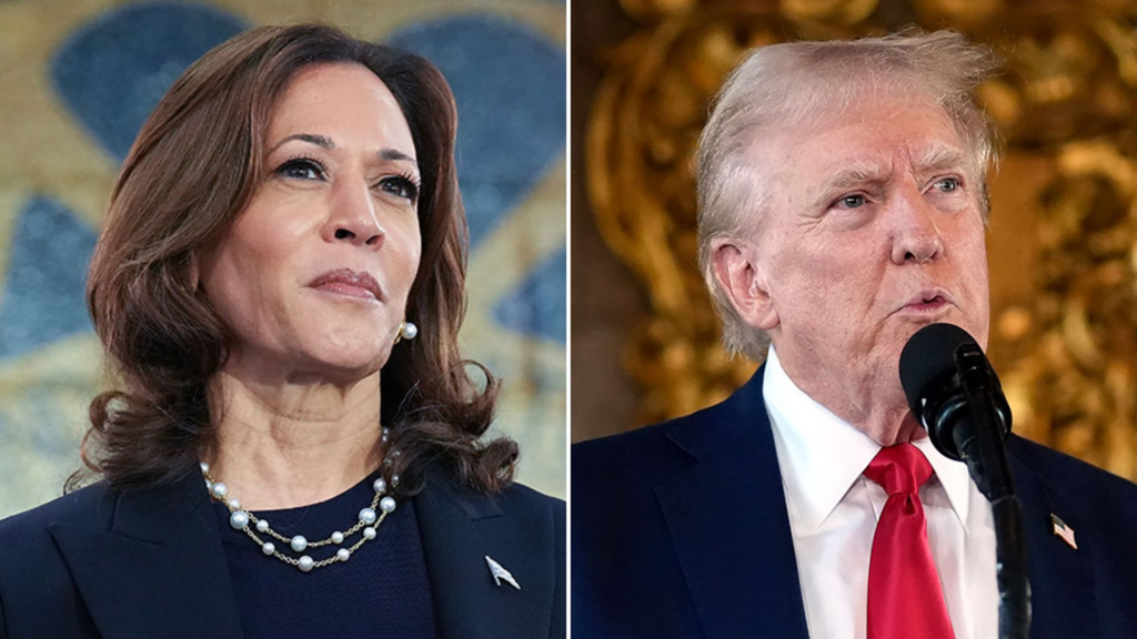 Donald Trump Kamala Harris