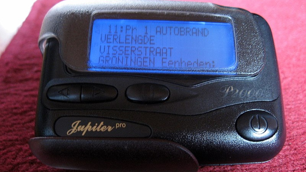 Pager use in healthcare
