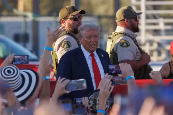 Trump California Rally Arrest