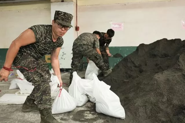 Taiwan Typhoon Preparations