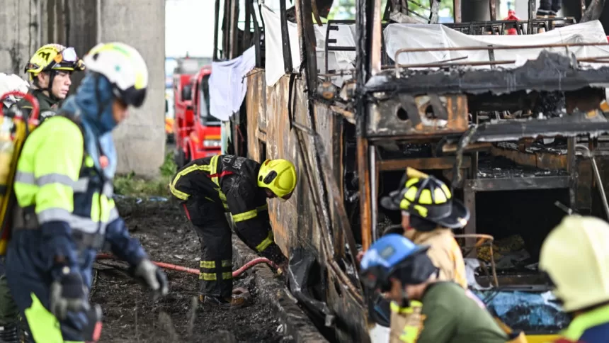 Thailand Bus Fire 2024