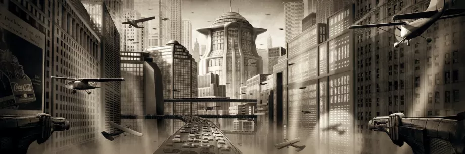 German expressionism films like Metropolis