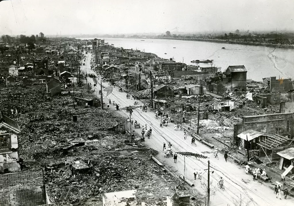 Fire Tornado During Great Kanto Earthquake