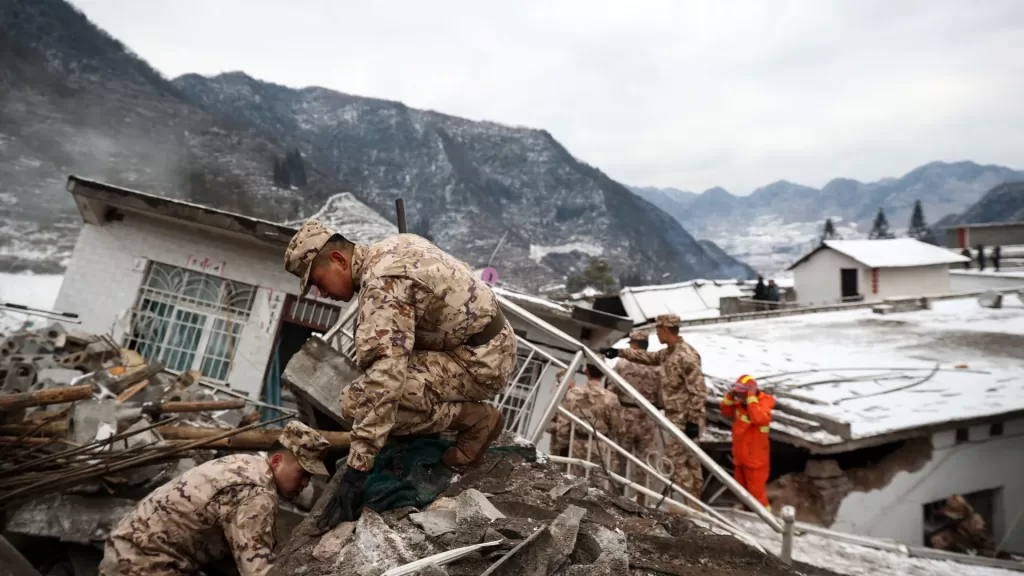 China Landslide Rescue Operations