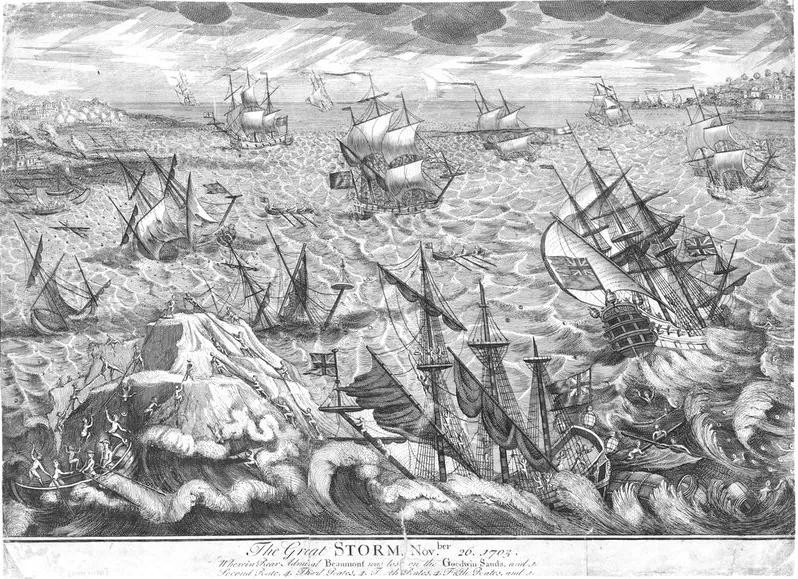 The Great Storm 1703 myths