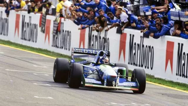 Schumacher First Championship with Benetton